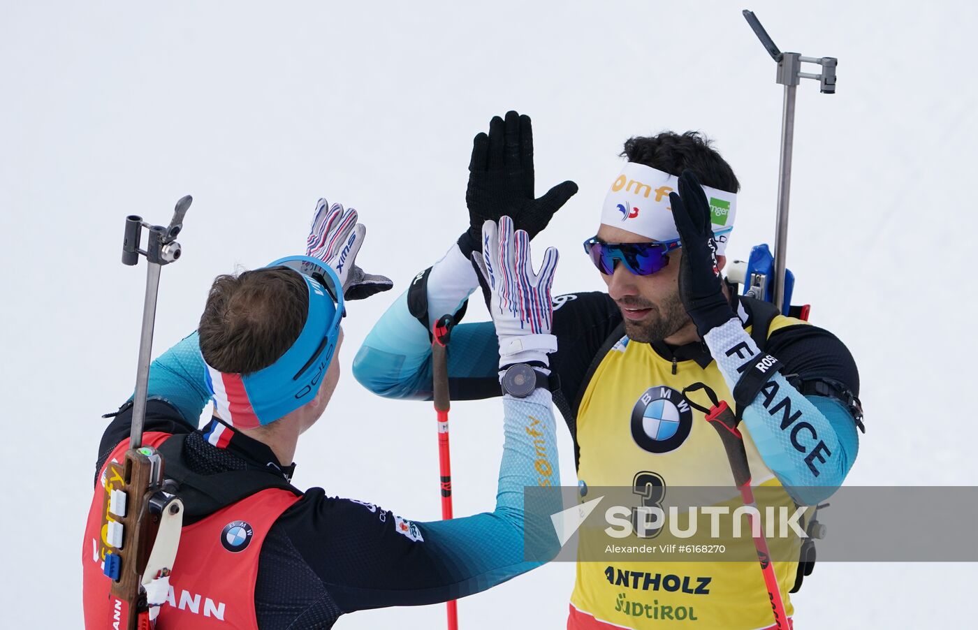 Italy Biathlon Worlds Men Pursuit