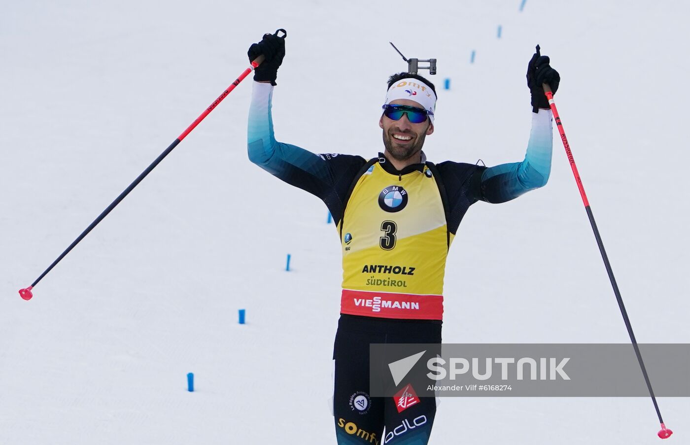 Italy Biathlon Worlds Men Pursuit