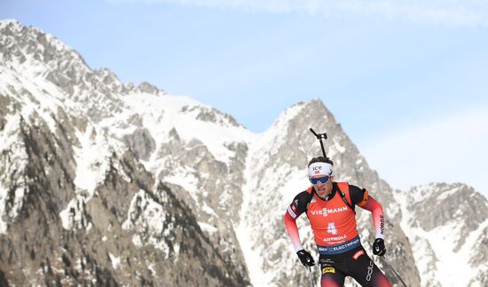 Italy Biathlon Worlds Men Pursuit