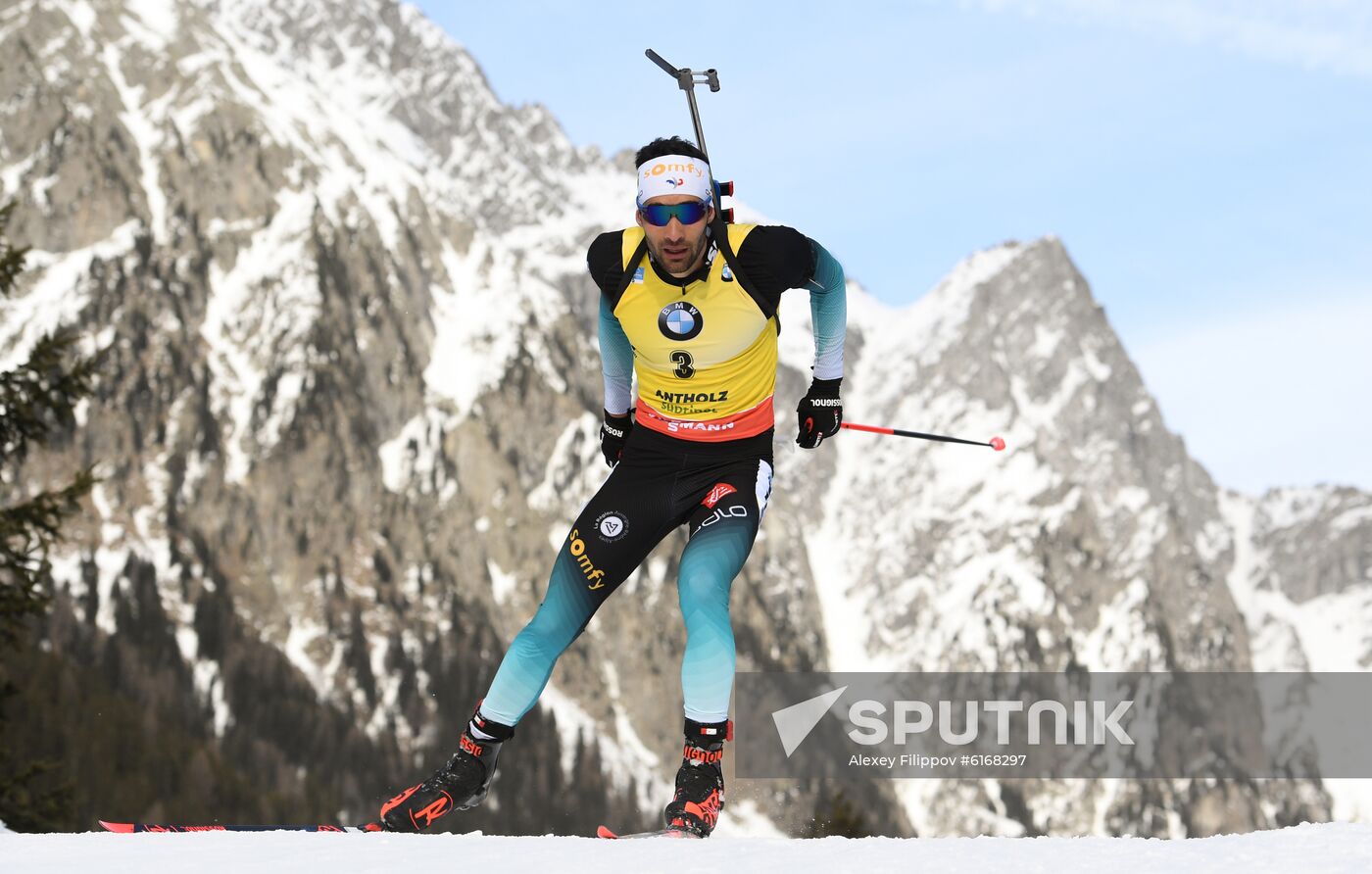 Italy Biathlon Worlds Men Pursuit