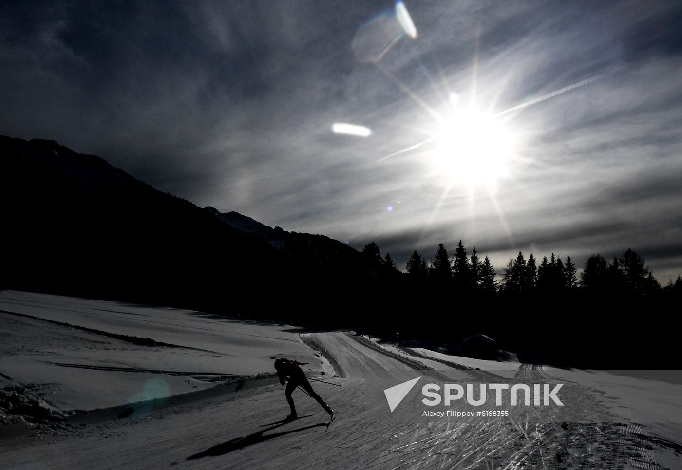 Italy Biathlon Worlds Men Pursuit