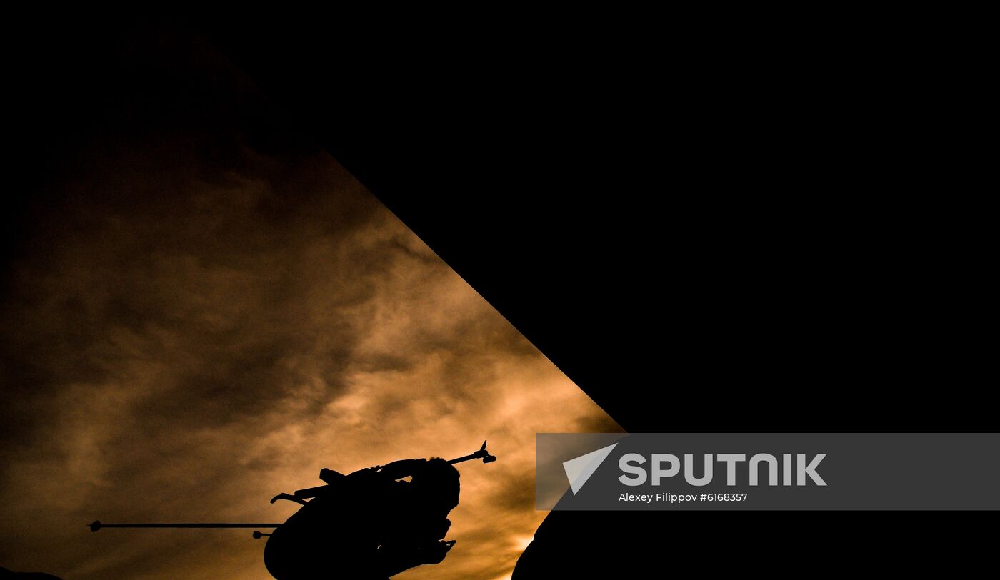 Italy Biathlon Worlds Men Pursuit