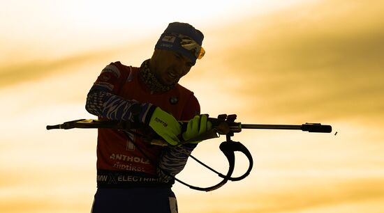 Italy Biathlon Worlds Men Pursuit