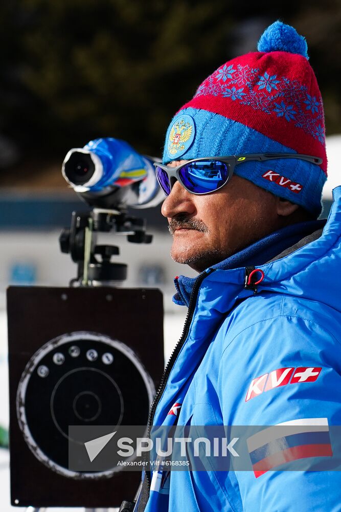 Italy Biathlon Worlds Men Pursuit