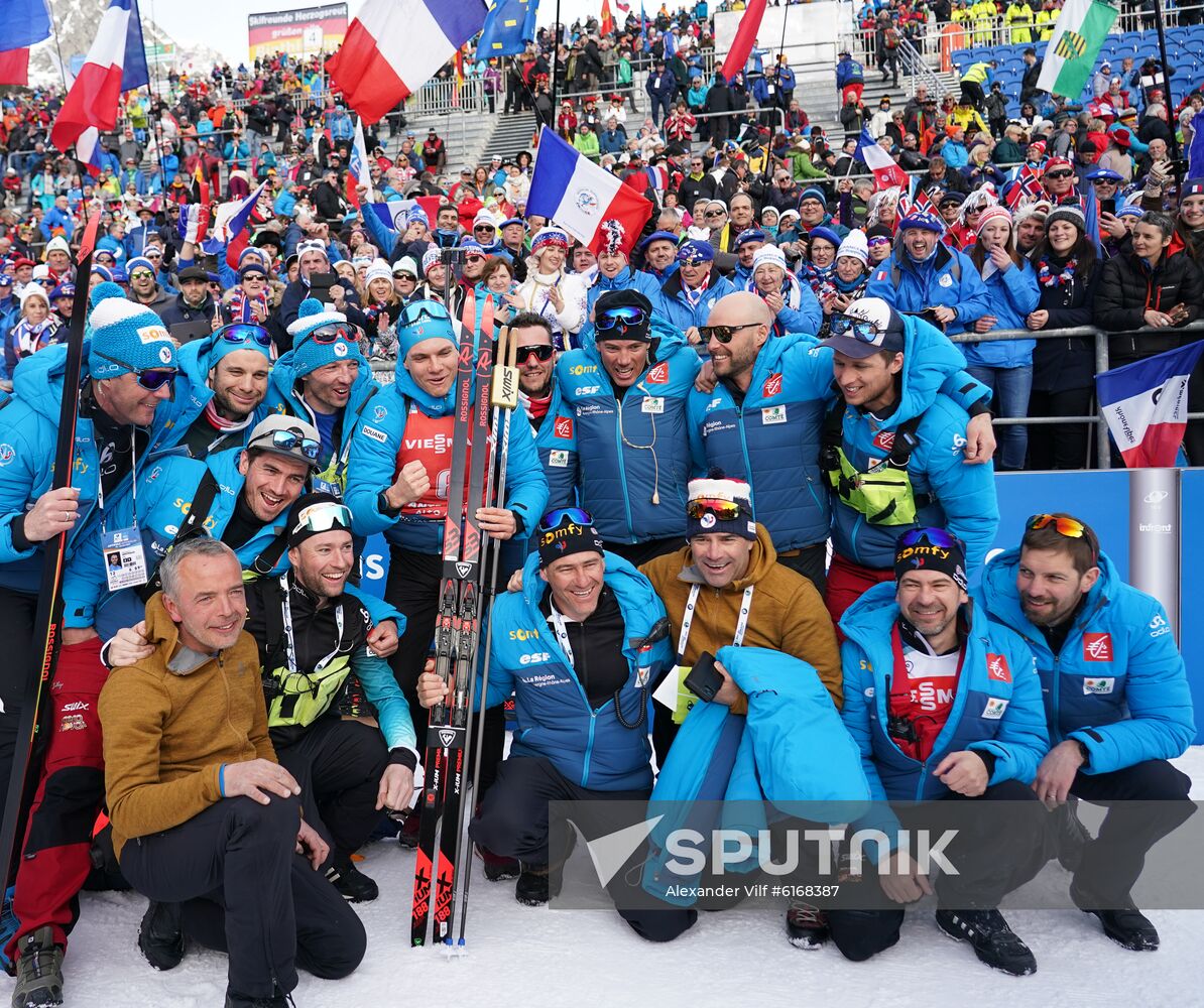 Italy Biathlon Worlds Men Pursuit