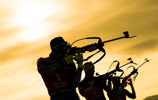 Italy Biathlon Worlds Men Pursuit