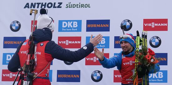 Italy Biathlon Worlds Men Pursuit