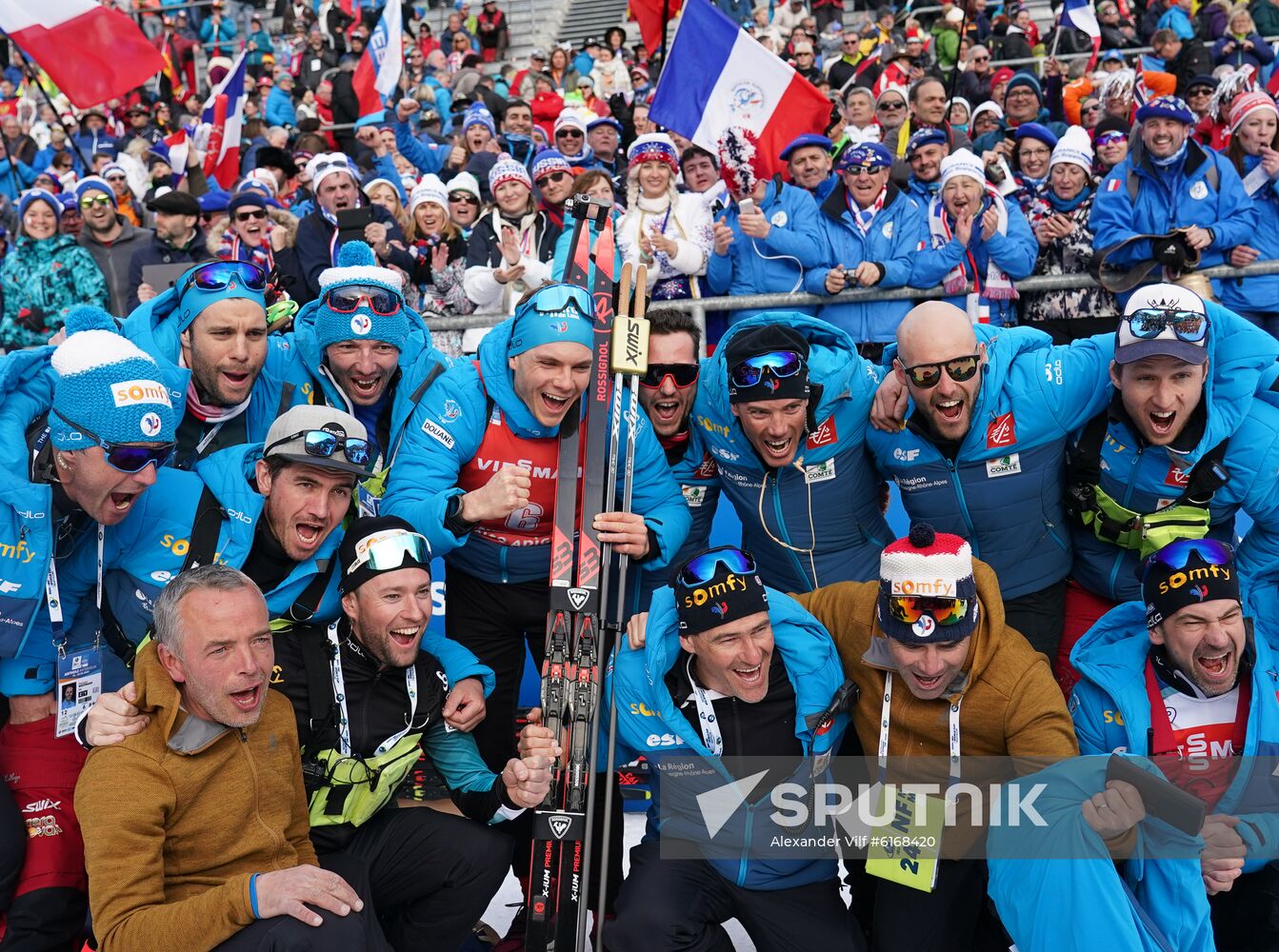 Italy Biathlon Worlds Men Pursuit