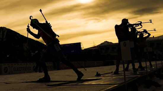 Italy Biathlon Worlds Men Pursuit