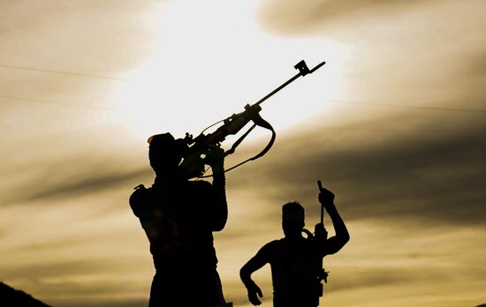 Italy Biathlon Worlds Men Pursuit