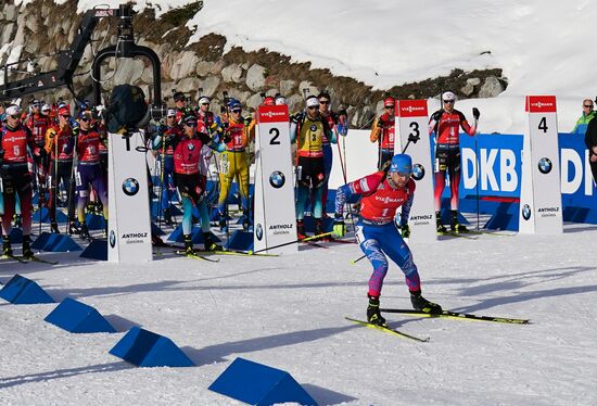 Italy Biathlon Worlds Men Pursuit