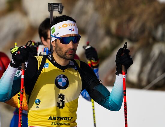 Italy Biathlon Worlds Men Pursuit