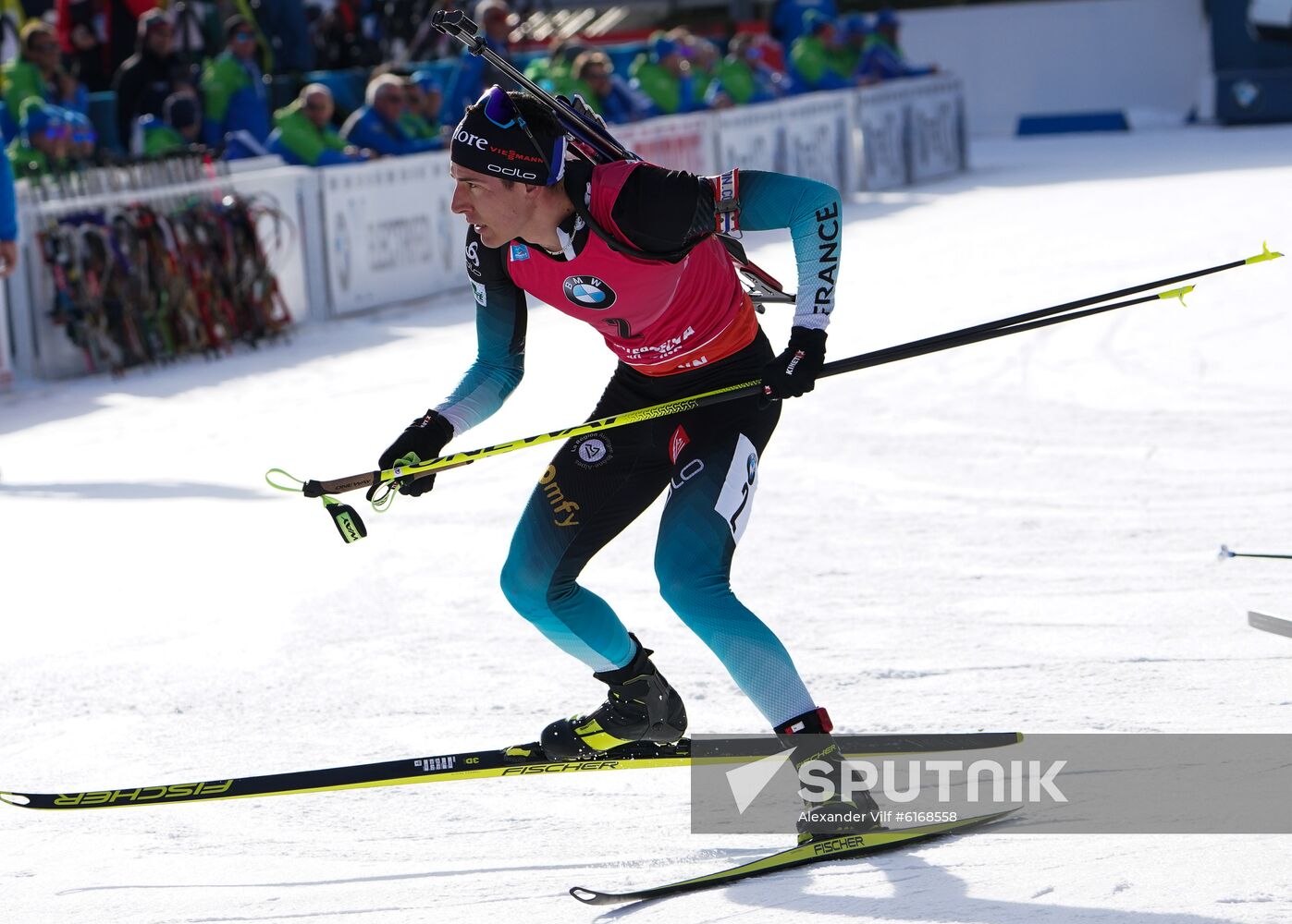 Italy Biathlon Worlds Men Pursuit