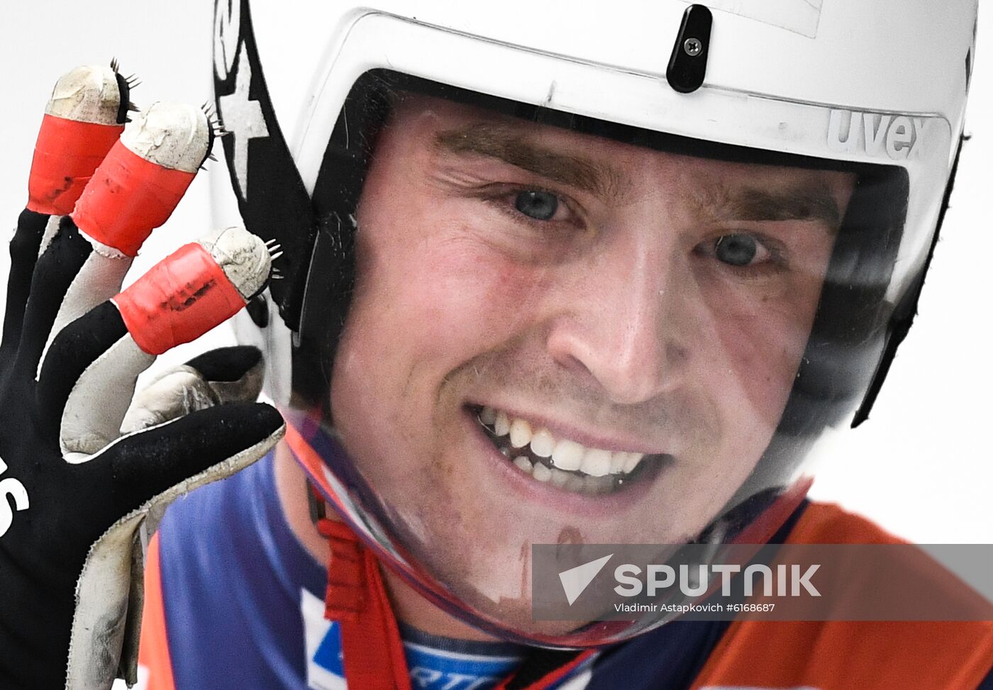 Russia Luge Worlds Team Relay