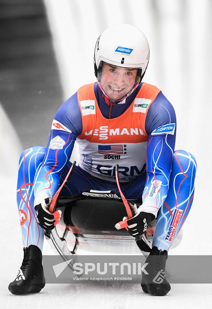 Russia Luge Worlds Team Relay
