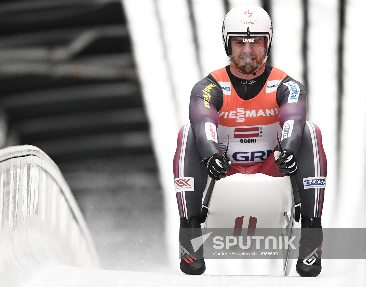 Russia Luge Worlds Team Relay