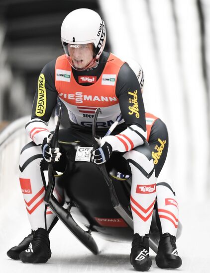 Russia Luge Worlds Team Relay