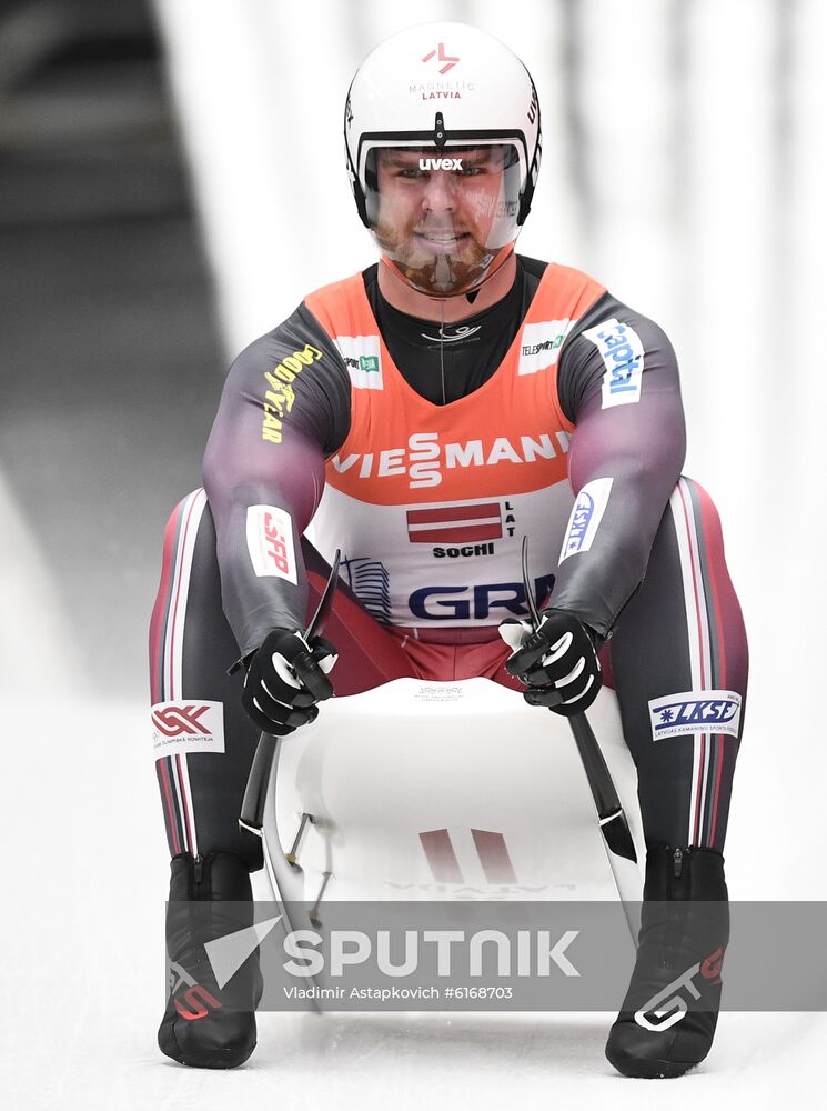 Russia Luge Worlds Team Relay