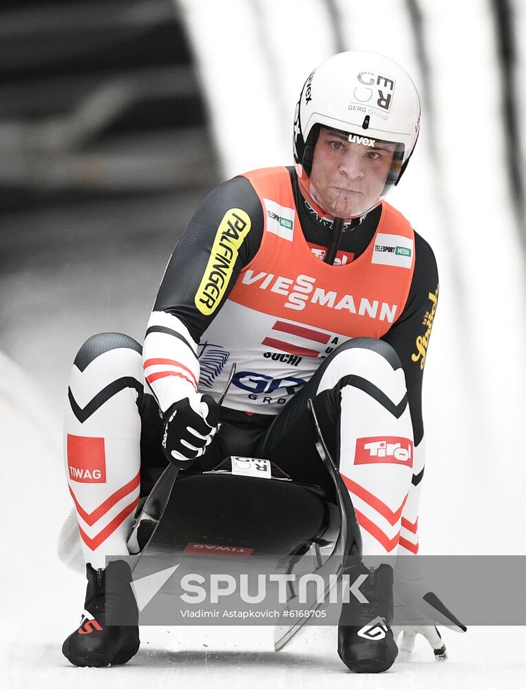 Russia Luge Worlds Team Relay