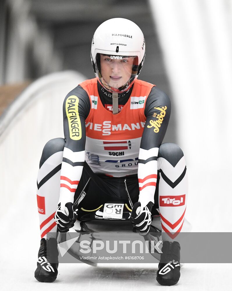 Russia Luge Worlds Team Relay