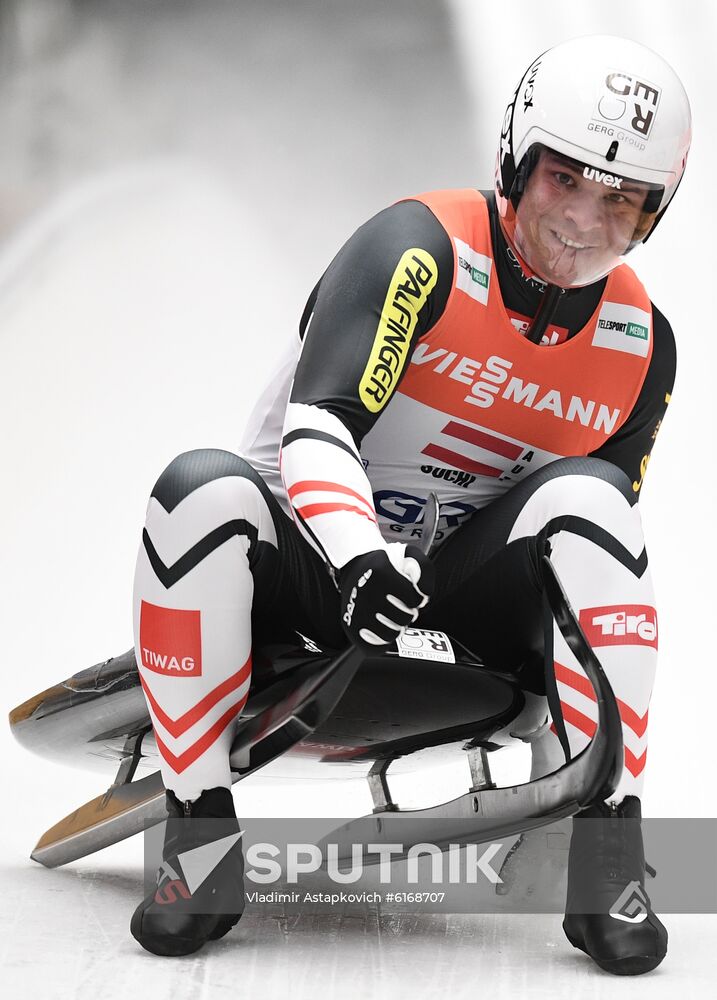 Russia Luge Worlds Team Relay