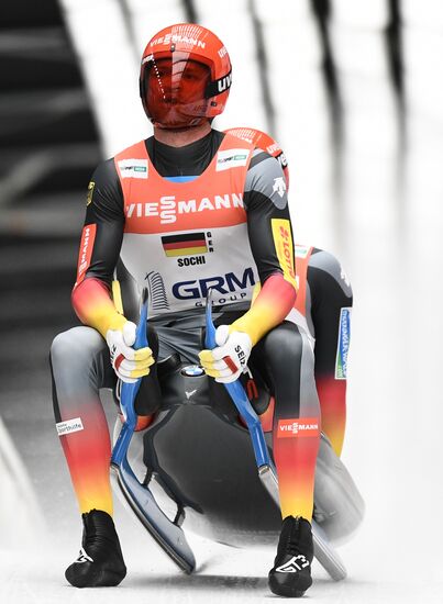 Russia Luge Worlds Team Relay