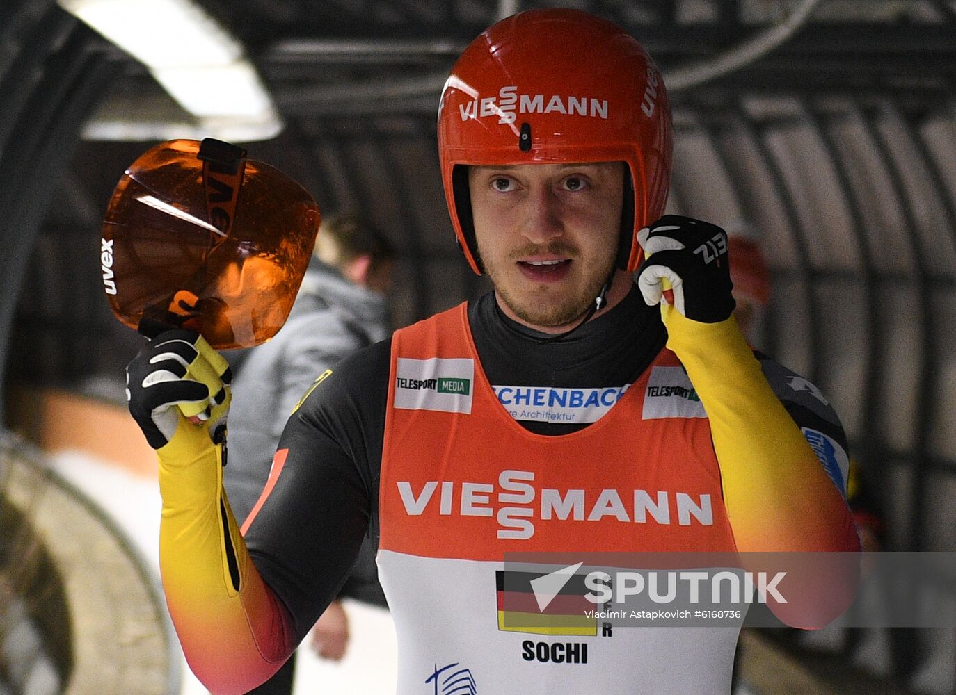 Russia Luge Worlds Team Relay
