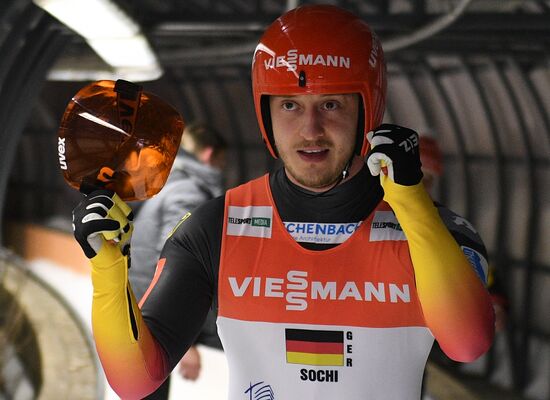 Russia Luge Worlds Team Relay