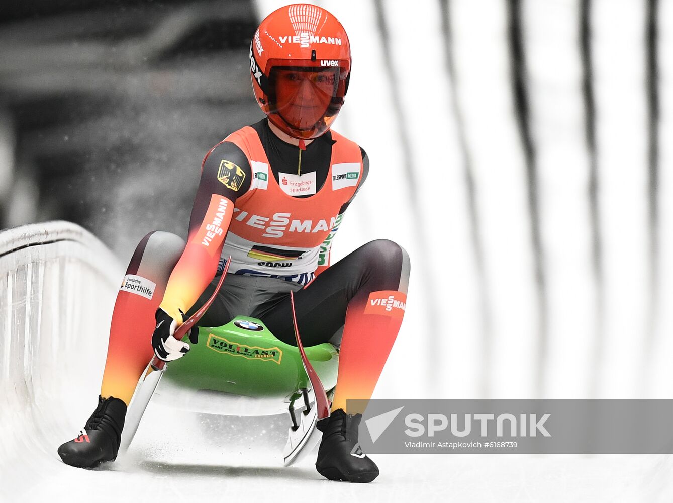 Russia Luge Worlds Team Relay