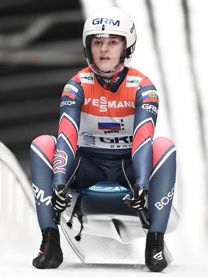 Russia Luge Worlds Team Relay