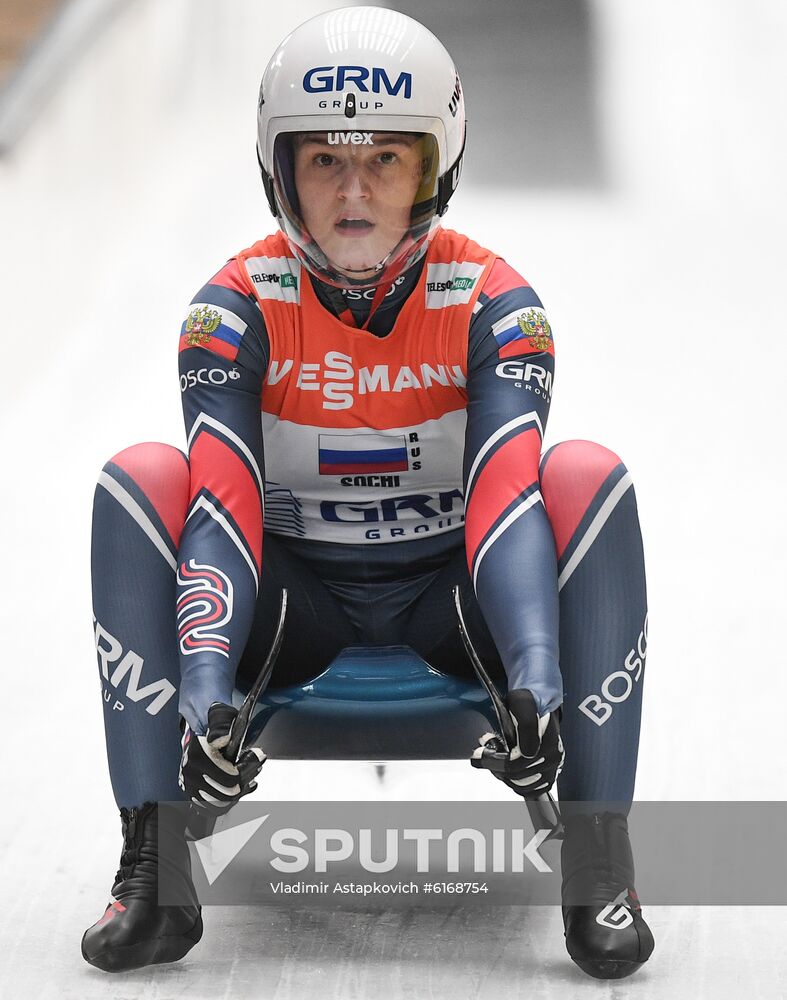 Russia Luge Worlds Team Relay