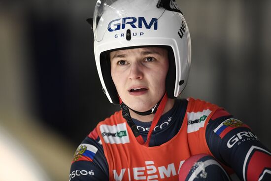 Russia Luge Worlds Team Relay