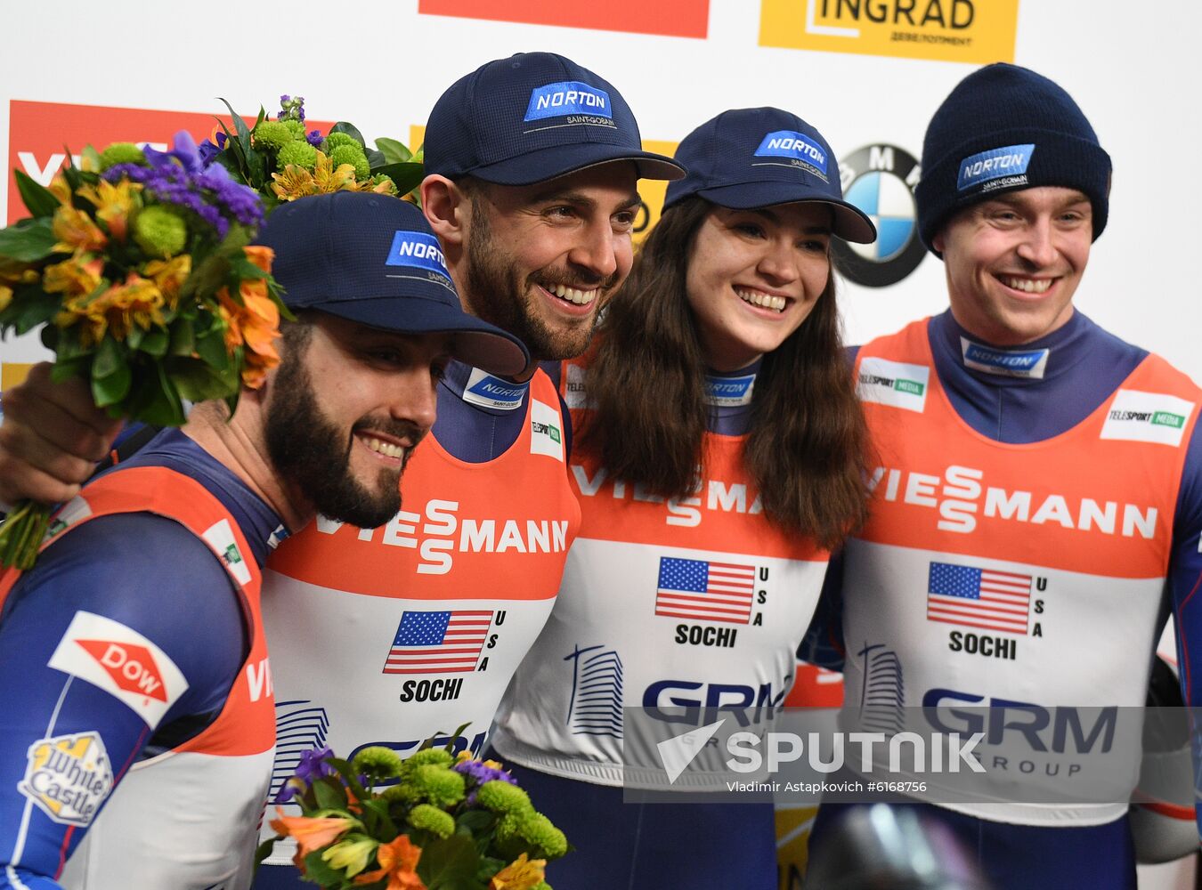 Russia Luge Worlds Team Relay