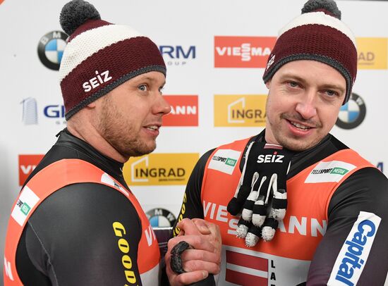 Russia Luge Worlds Team Relay