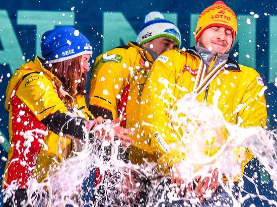 Russia Luge Worlds Team Relay