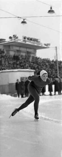 Speed skater Inga Voronina-Artamonova