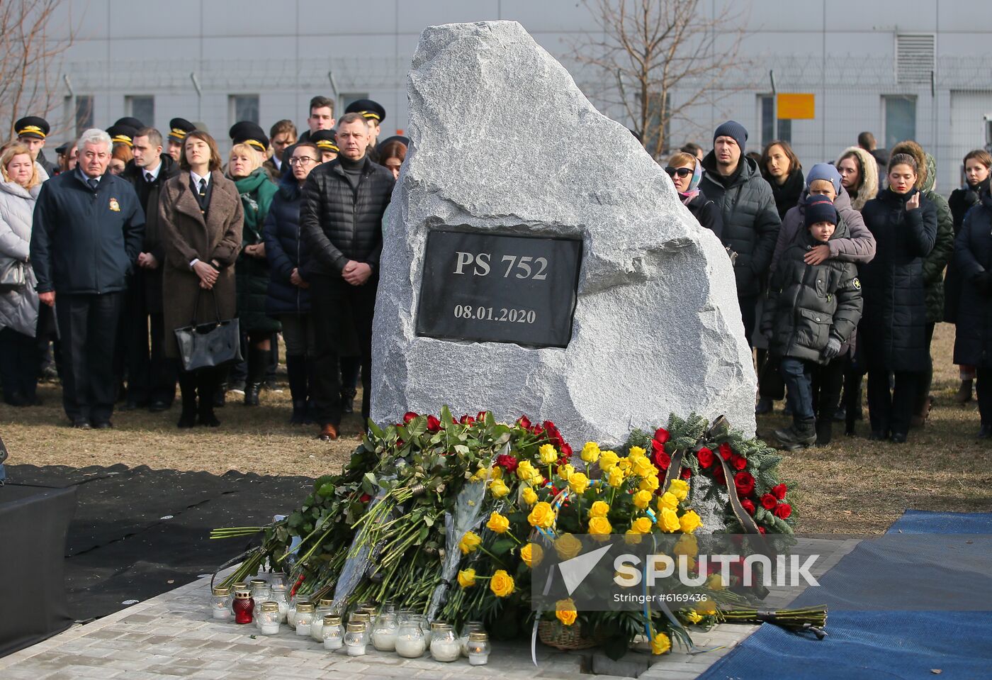 Ukraine Plane Crash Commemoration