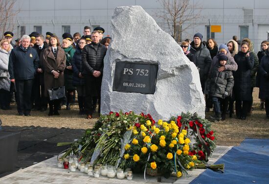 Ukraine Plane Crash Commemoration
