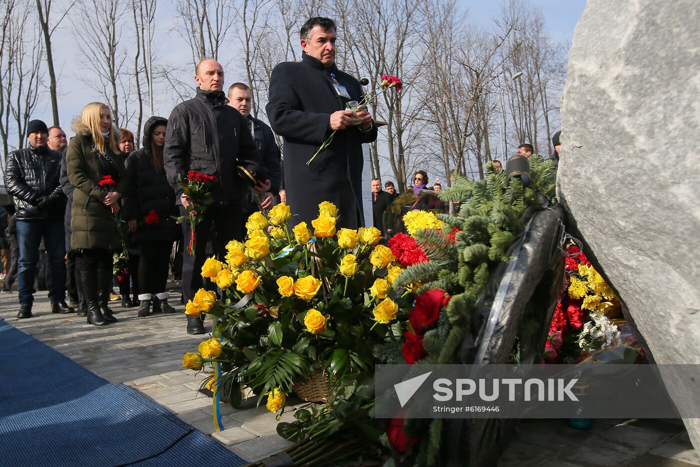 Ukraine Plane Crash Commemoration