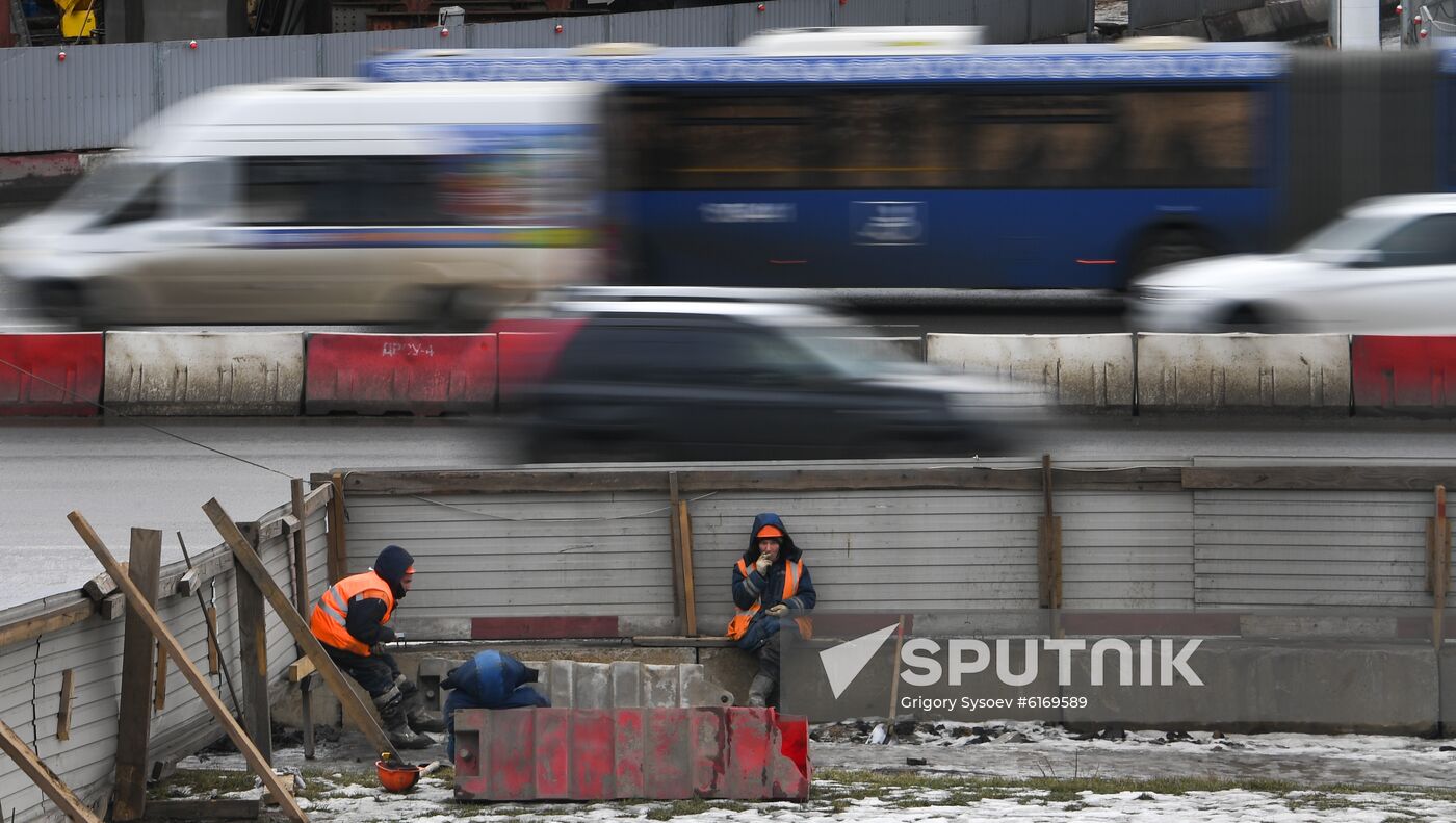 Russia Moscow New Road