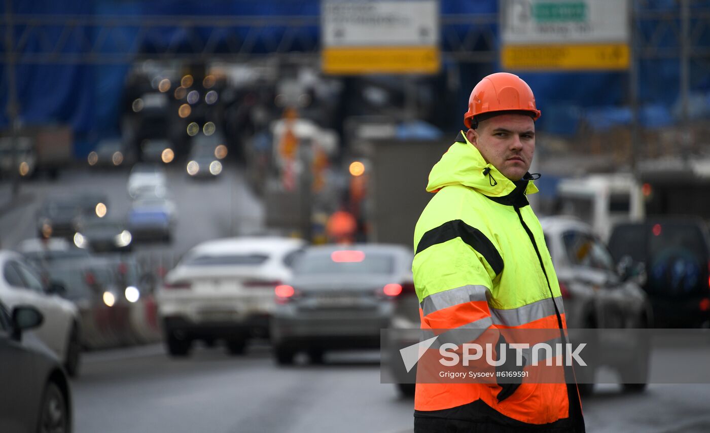 Russia Moscow New Road