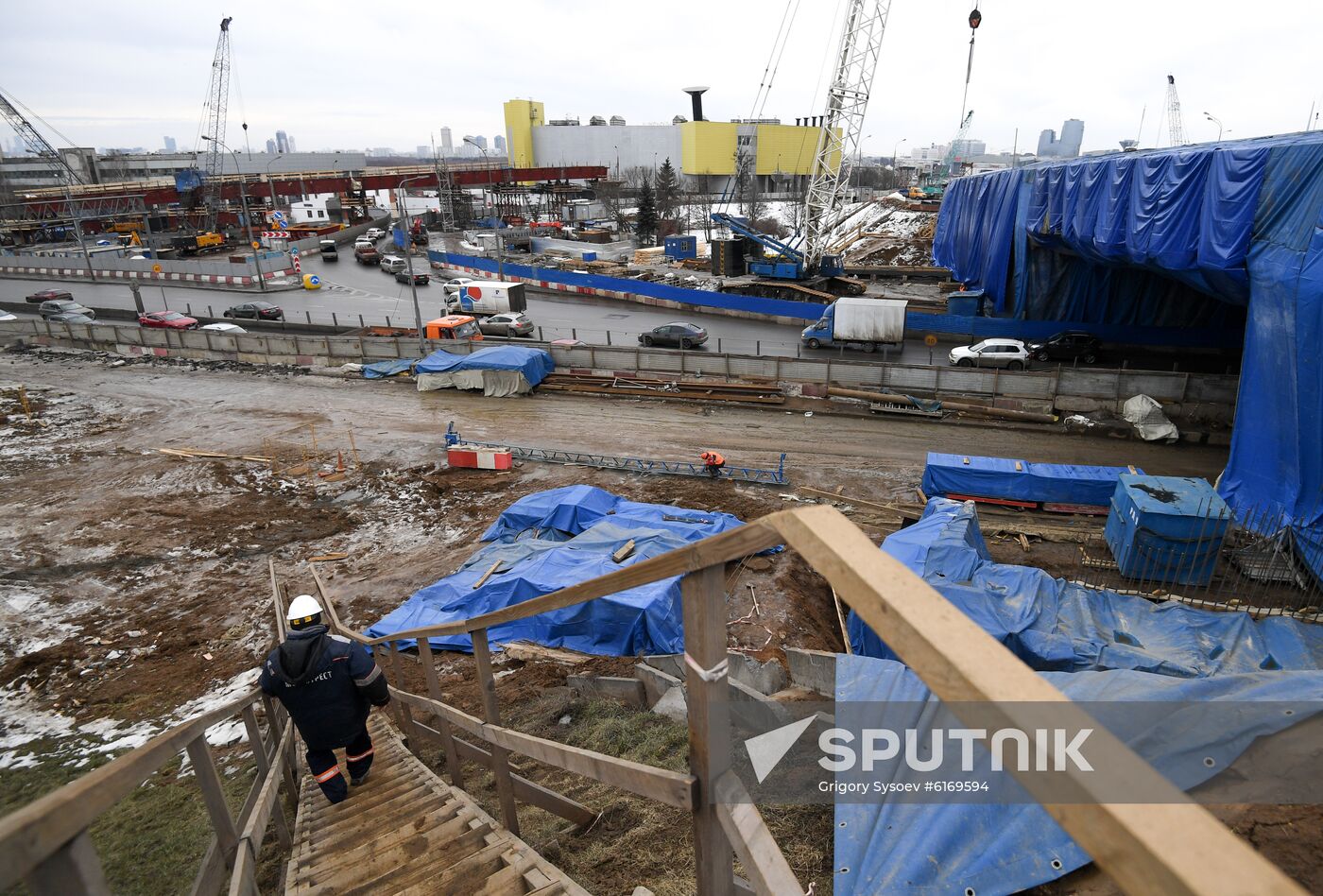 Russia Moscow New Road