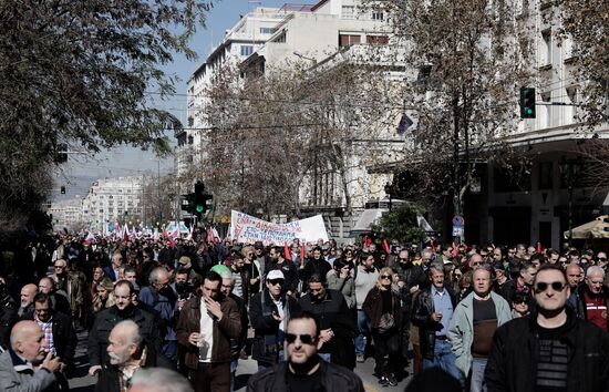 Greece Strike