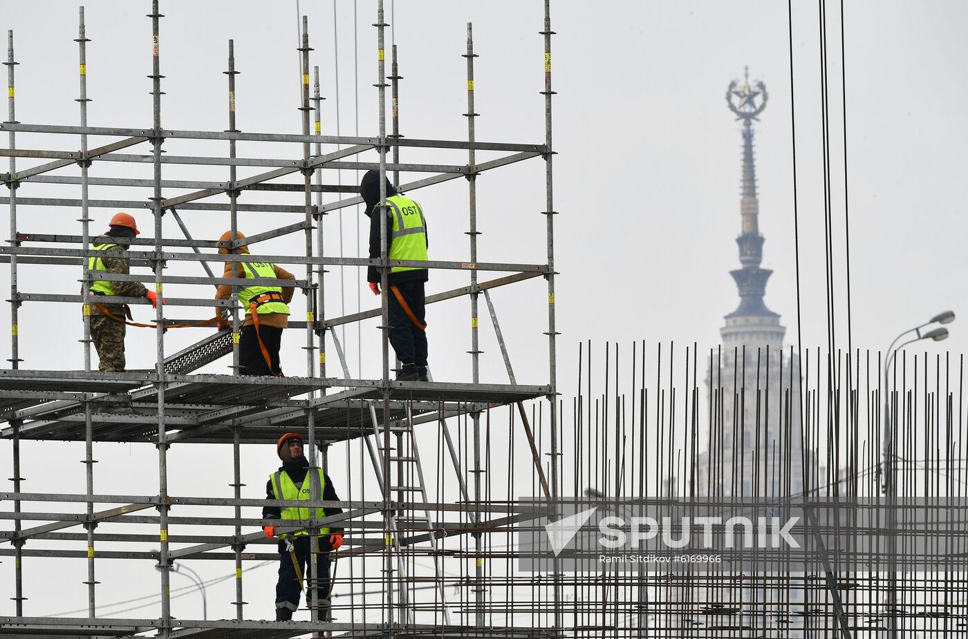 Russia Luzhniki Complex Restoration