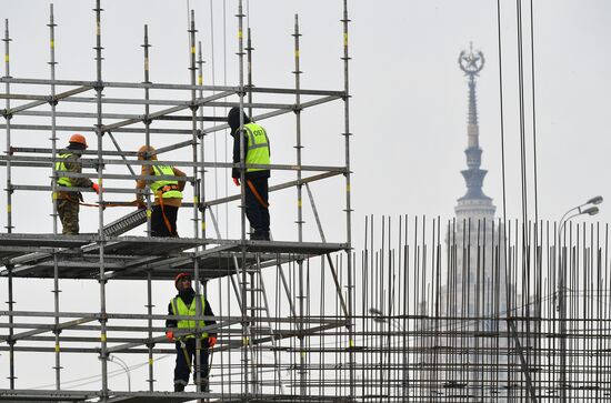 Russia Luzhniki Complex Restoration