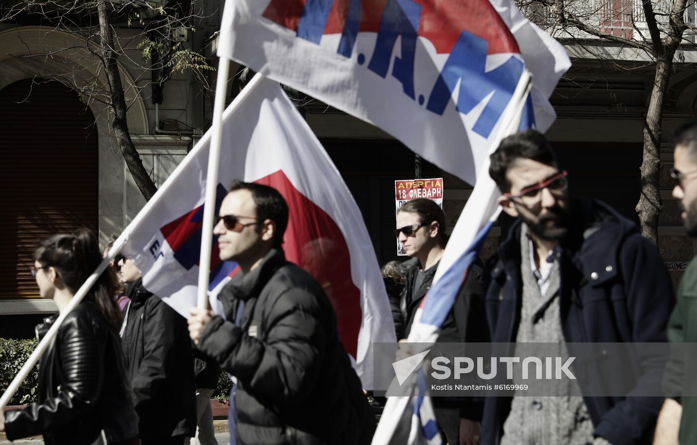 Greece Strike