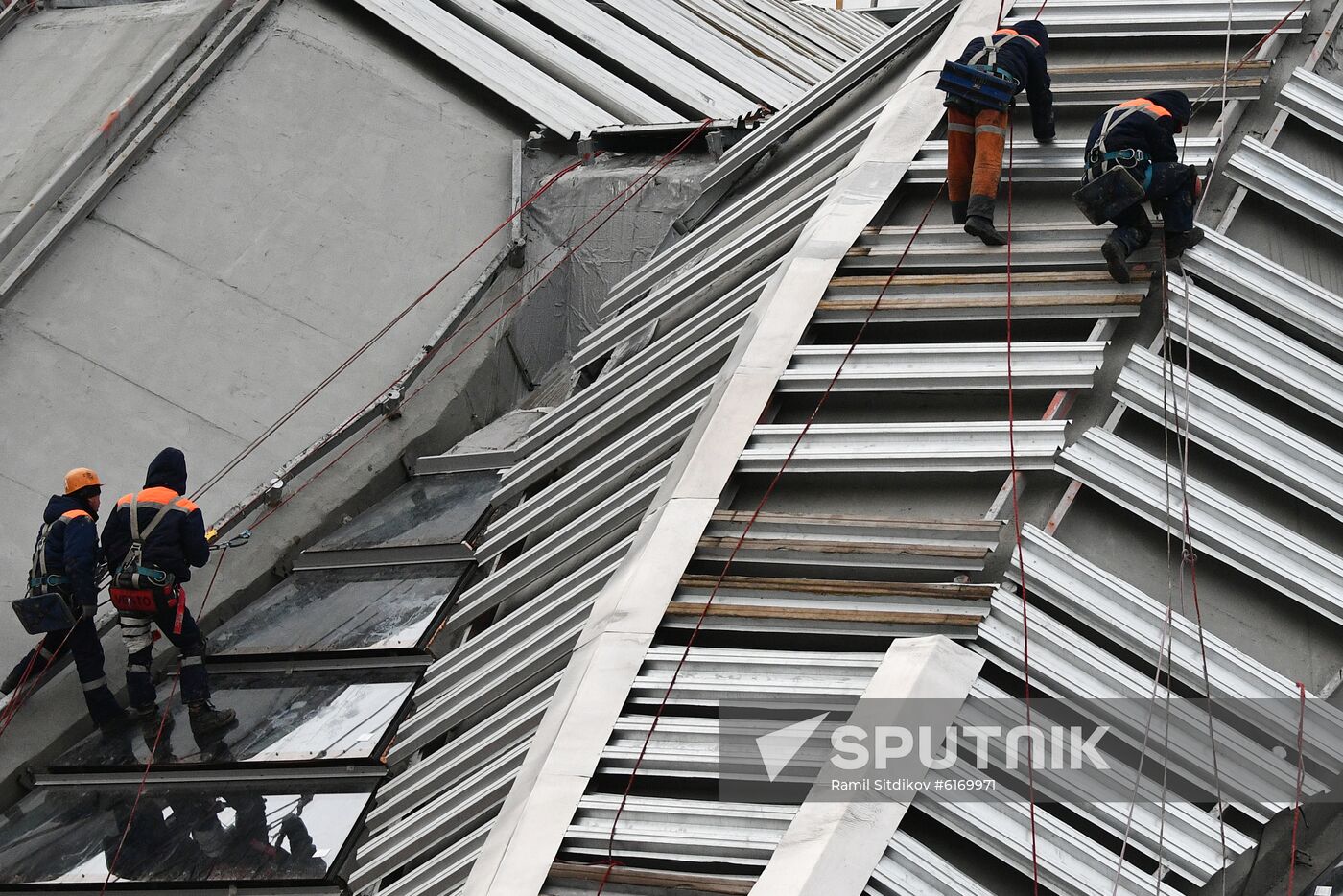 Russia Luzhniki Complex Restoration