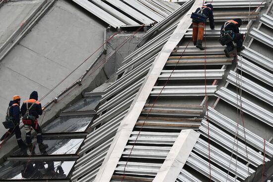 Russia Luzhniki Complex Restoration