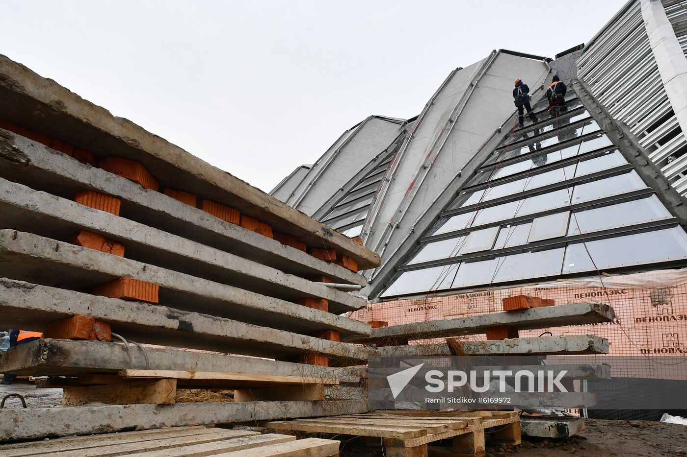 Russia Luzhniki Complex Restoration