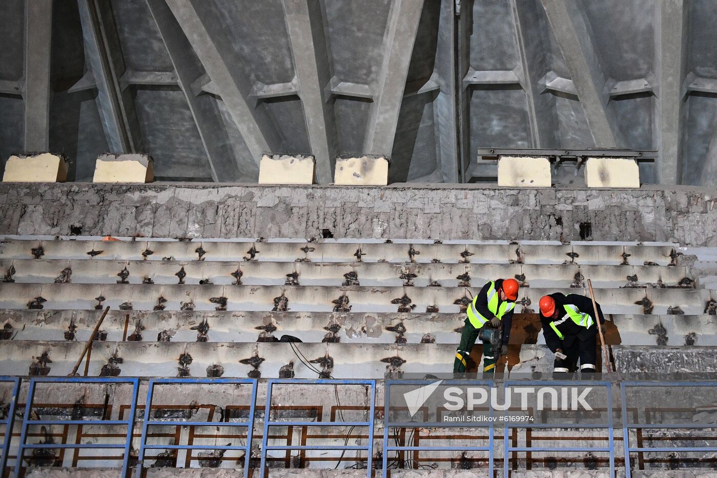 Russia Luzhniki Complex Restoration